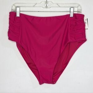 NWT Bar III pink bikini bottom XL